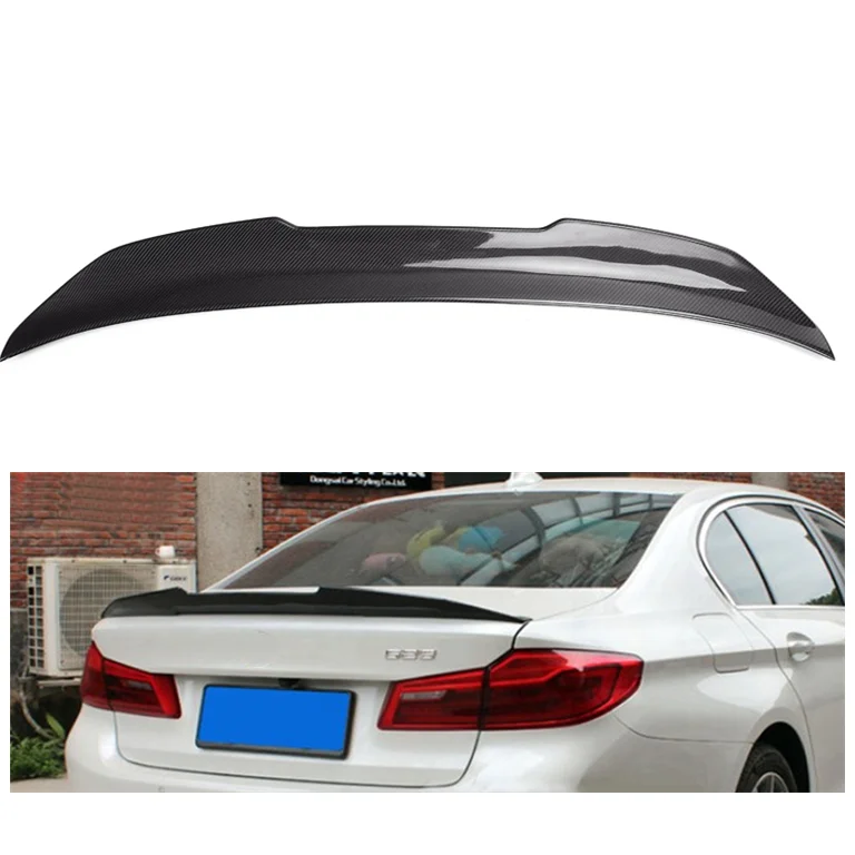 

Carbon Fiber G30 Spoiler PSM Style Trunk Spoiler for 5-Series G30 F90 M5 2017+ Rear Spoiler
