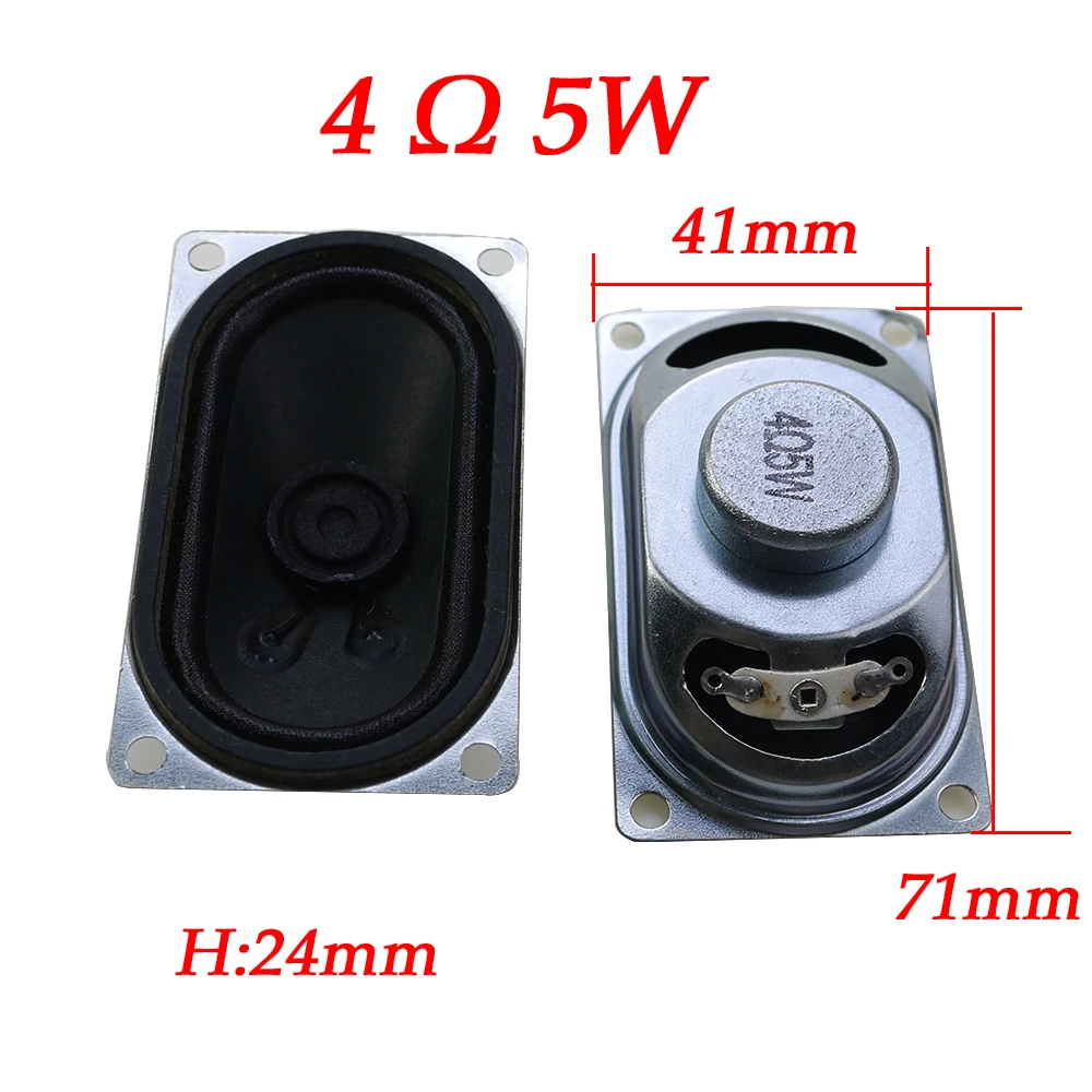 Buzzer alto-falante chifre, 4 Ohm, 2W, 3W, 5W, diâmetro 36mm, 40mm, 45mm, 50mm, 52mm, 56mm, 3,6 cm, 4cm, 4,5 cm, 5cm, 5,2 cm, 5,6 cm, 4R 2, 1pc w 3w 5w