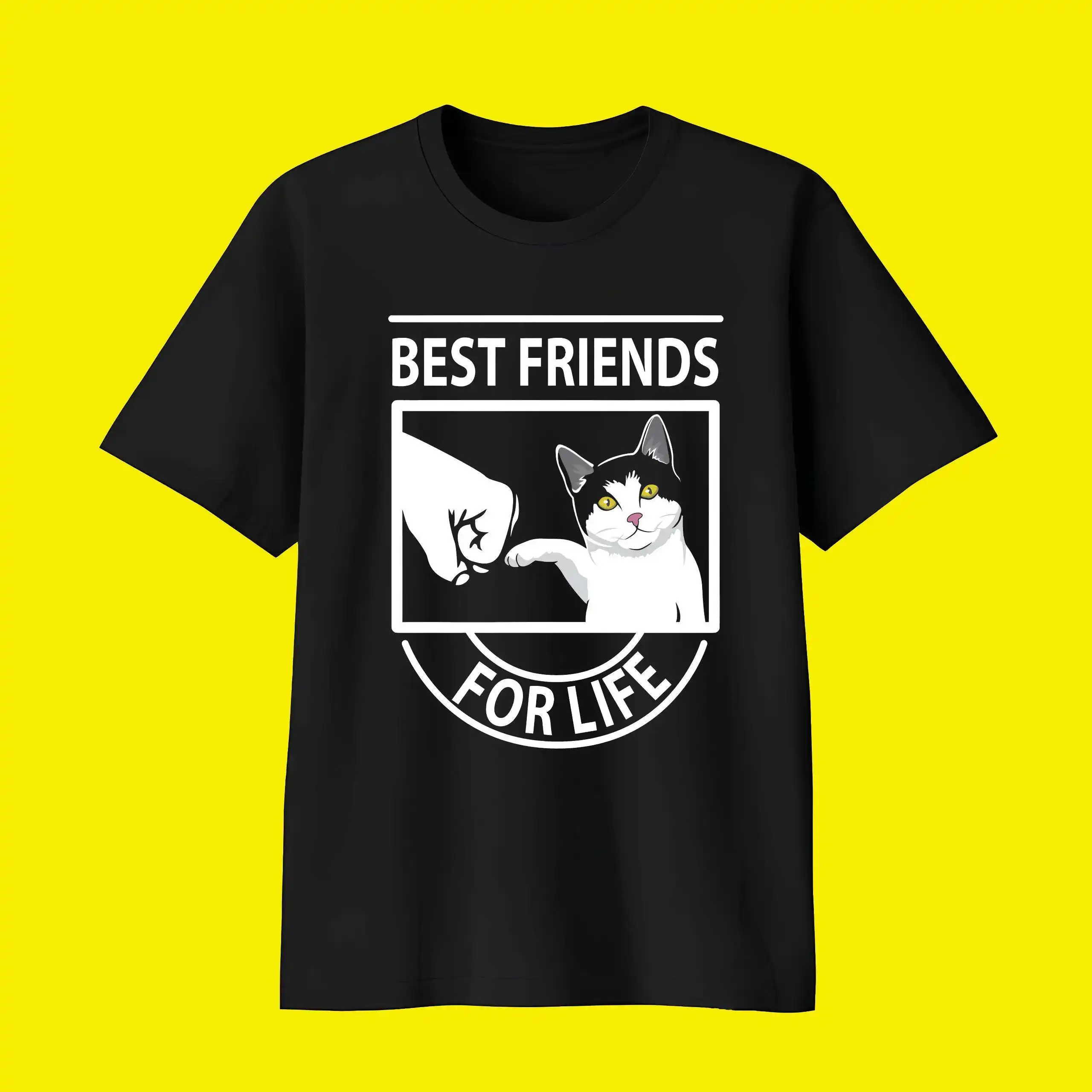 

Vintage Style Parody Cat T Shirt Men Woman Clothing