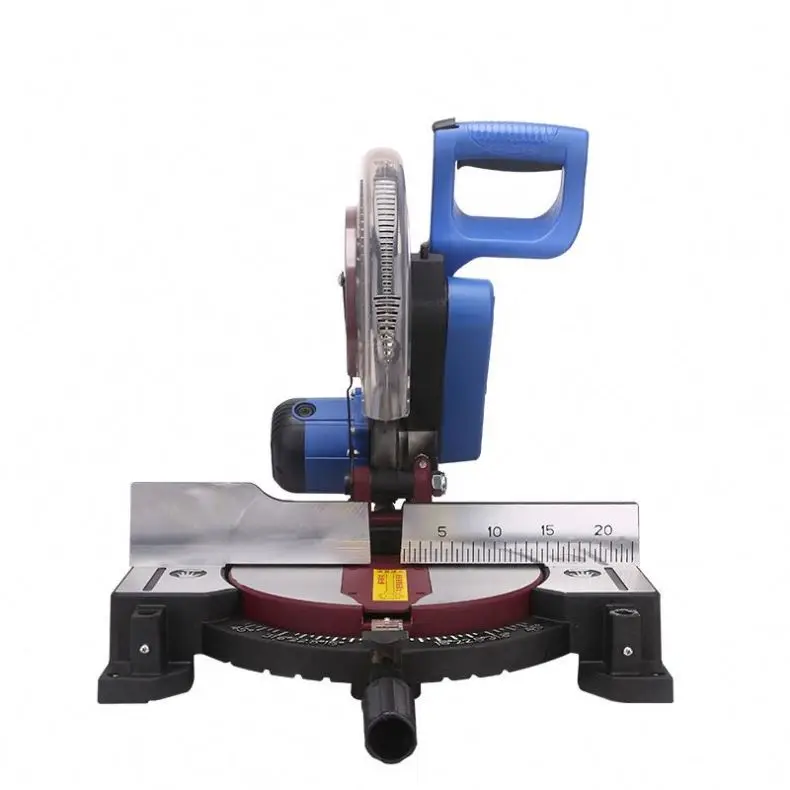 Portable 12-inch manual miter saw splitter, good performance aluminum wood cutting equipment 45 degrees