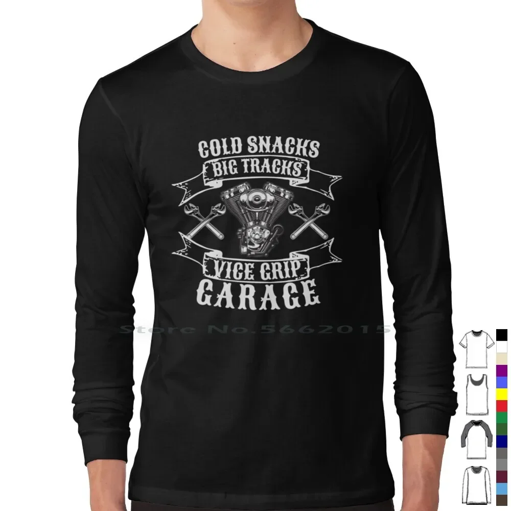 Snacks frios grandes faixas para meninos, Vice Grip Garage T Shirt, 100% Algodão Faixas, uma ótima ideia para o irmão