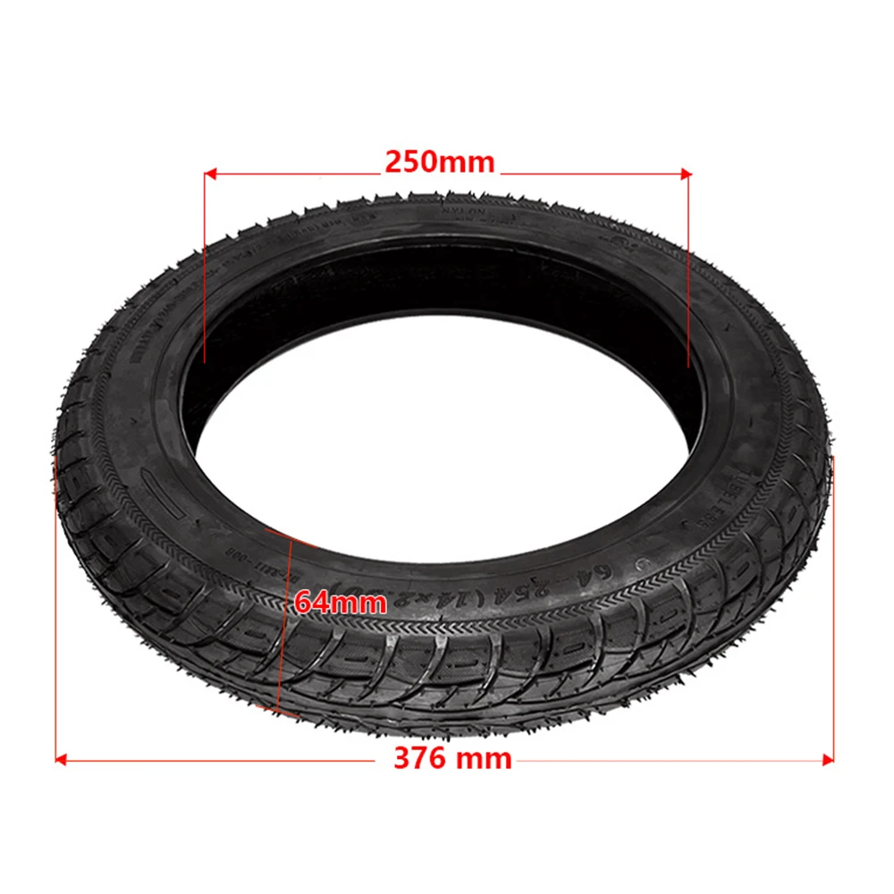 14x2.50 (64-16, 5) schlauch loser Reifen 14x254 Vakuum reifen für E-Bike-Teile für Elektro fahrräder