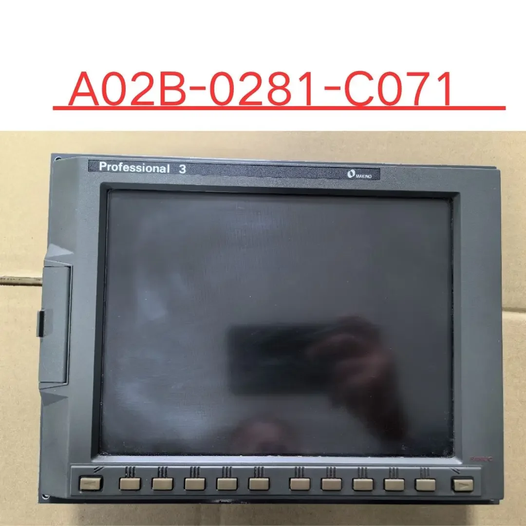 

A02B-0281-C071 Display second-hand tested ok