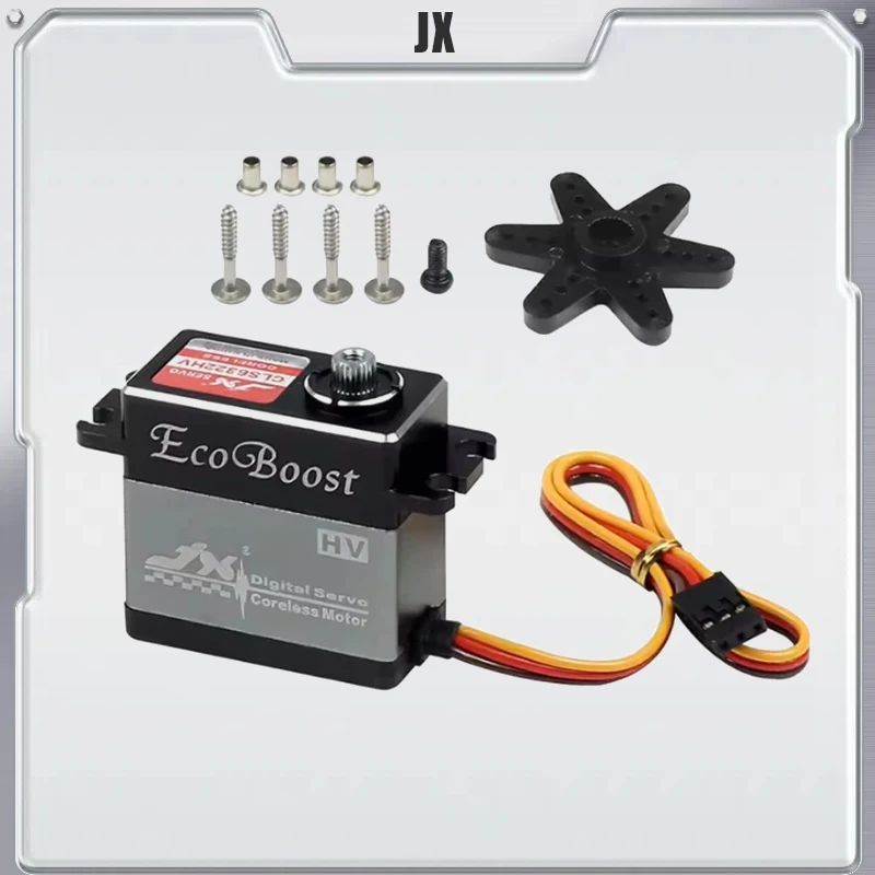 

High Quality JX Servo CLS6322HV 21KG Torque 180 Degree High Voltage Metal Gear Coreless Digital Servo For RC Helicopter RC car