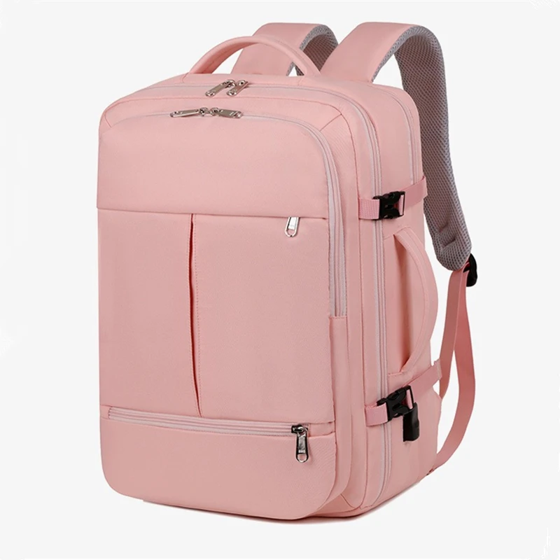 

Nesitu A4 большой емкости 14, 15,6 дюймов, ноутбук, мужской и женский рюкзак, школьный рюкзак, походная дорожная сумка, черный, серый, белый, розовый, зеленый M3613