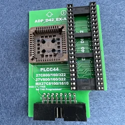 XGecu ADP_D42_EX-A adapter / Socket for PLCC44 DIP42 27Cxxx 27Vxxx EEPROM only use on (TL866-3G) programmer