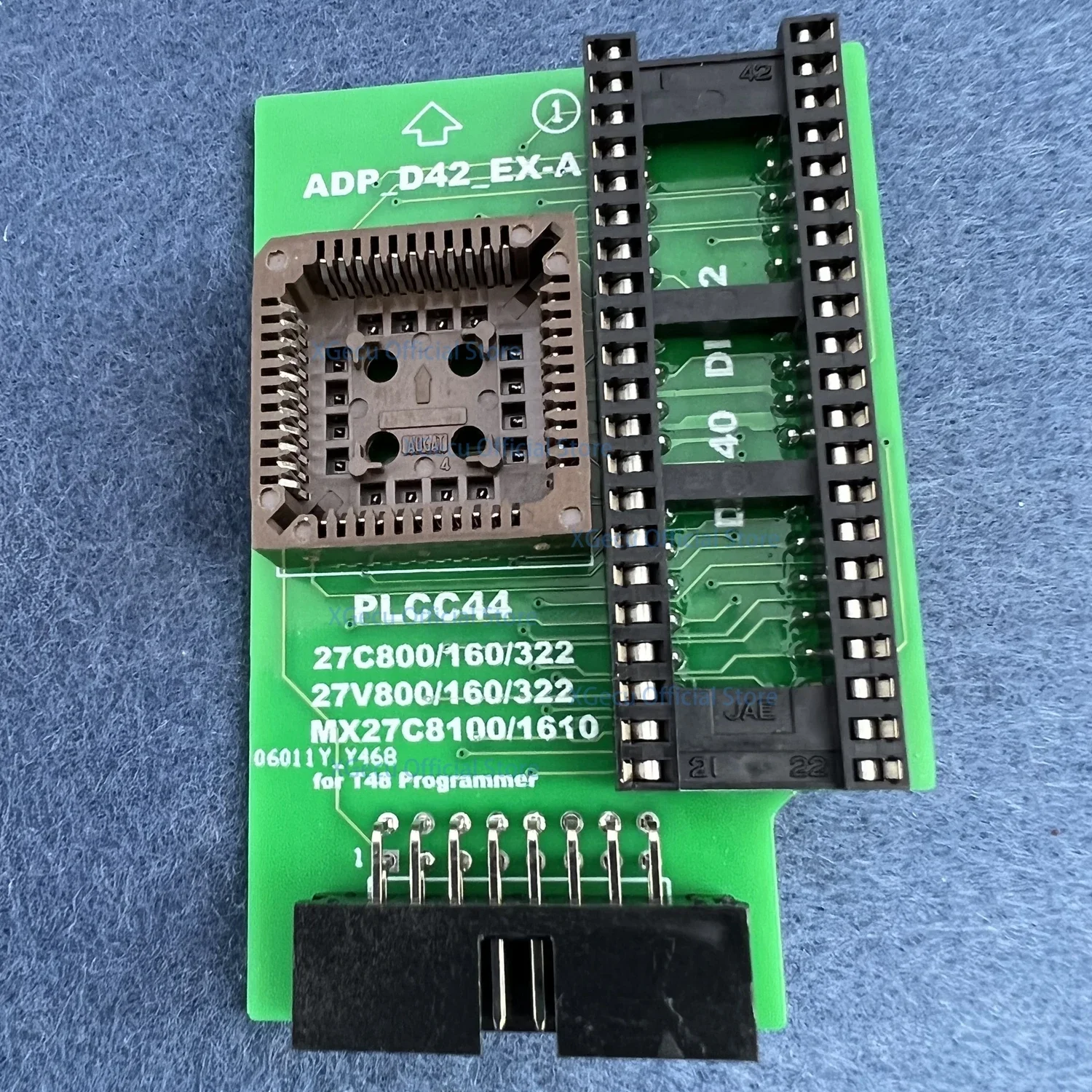 XGecu ADP_D42_EX-A adapter/gniazdo dla PLCC44 DIP42 27Cxxx 27Vxxx EEPROM nadaje się tylko na (TL866-3G) programista