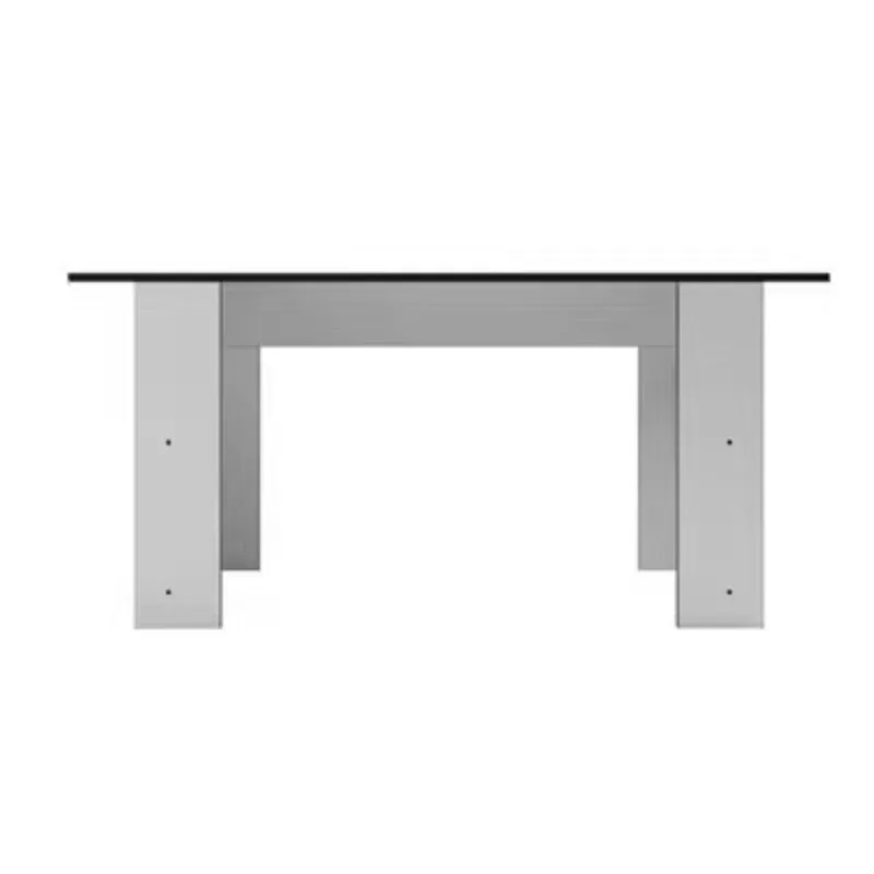 Designer square computer desk desk, dining table long table, Korean minimalist white desk small apartment
