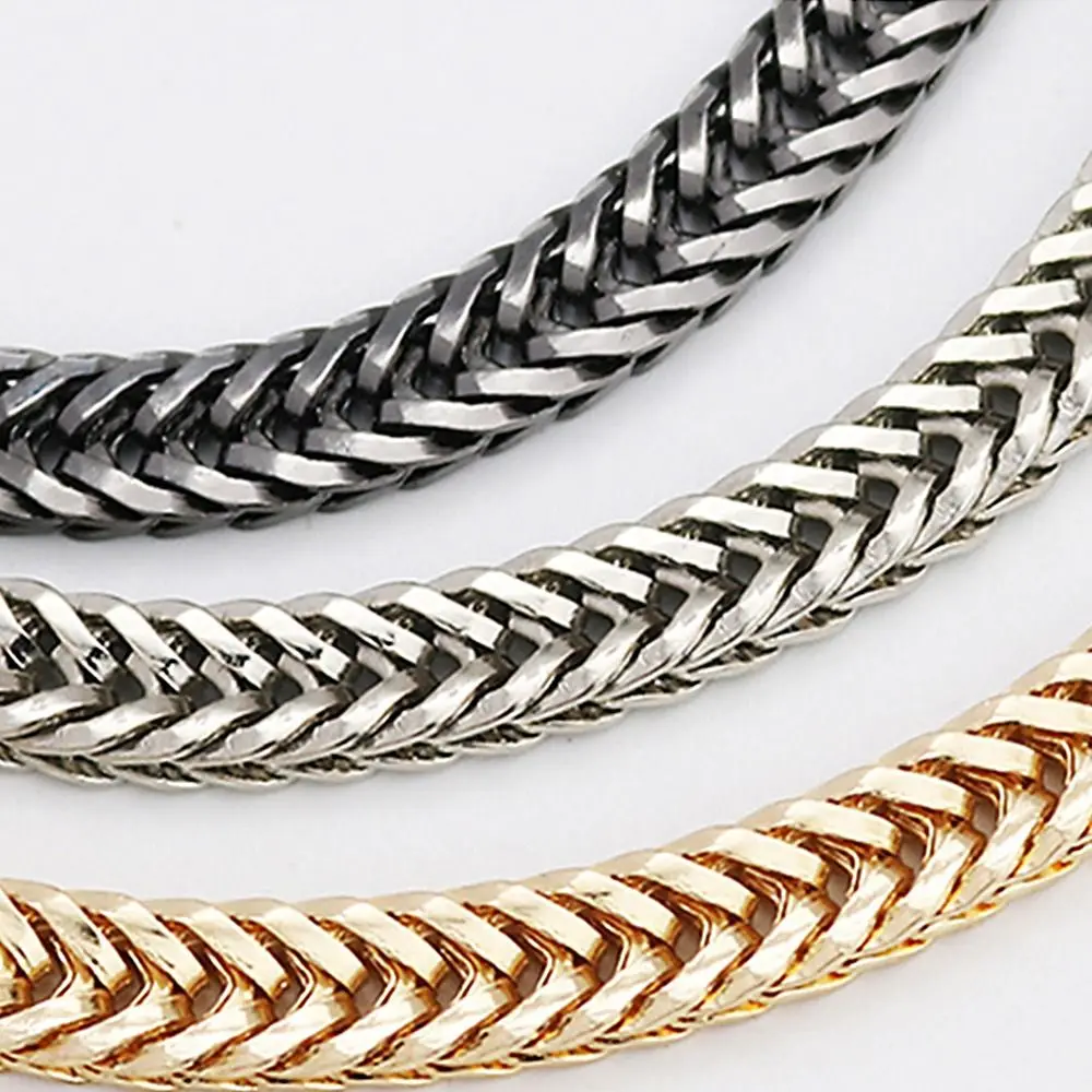 

Women Replacement Bag Accessories DIY Bag Chains 7mm Handbag Handle Chain Purse Chain Belt Shoulder Bag Straps