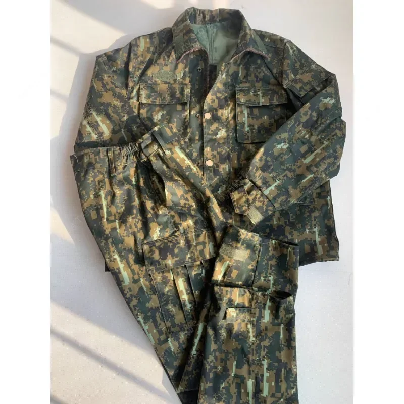 China PLA Experimental Type Springtime Electronic Camouflage Uniform Jacket Pants