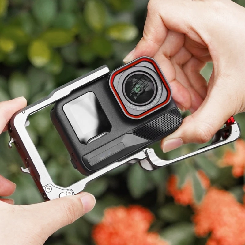 

Q5WA AntiImpact Aluminum Protective Frame With Foam Cushioned Interior And Quick Releases for 2 Camera