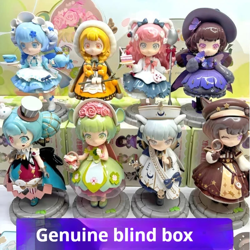 

Kokoya Legend Of Wind And Forest Series Blind Box V4 Garage Kit Cute Lolita Doll Desktop Ornament Designer Toys Trendy Play Gift
