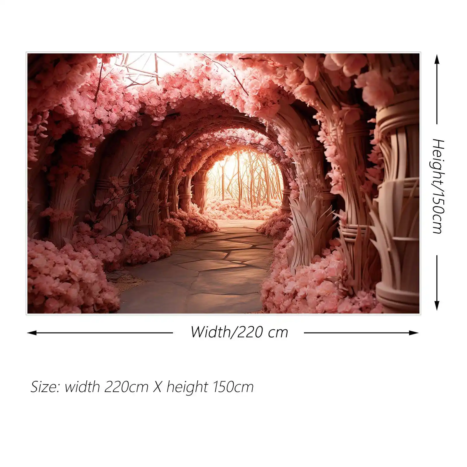 Фон MOON.QG свадебная АРКА розовый цветочный коридор портрет дверь для фотографий фон день Святого Валентина день рождения для фотосессии