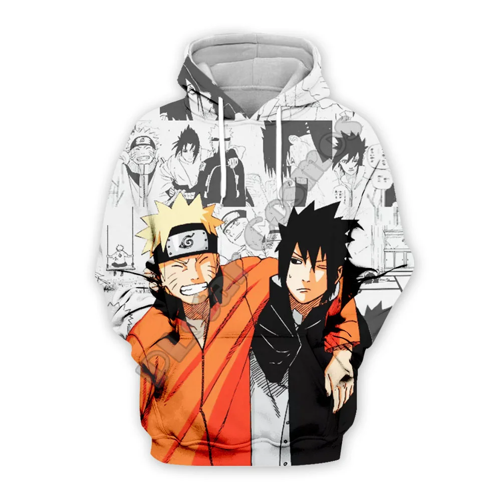 Naruto Hidan Boys Girls Hoodie Sasuke Men's Hoodie 3D Printed Anime Pullover Akatsuki Men's Hoodie Oversized Men's Clothing