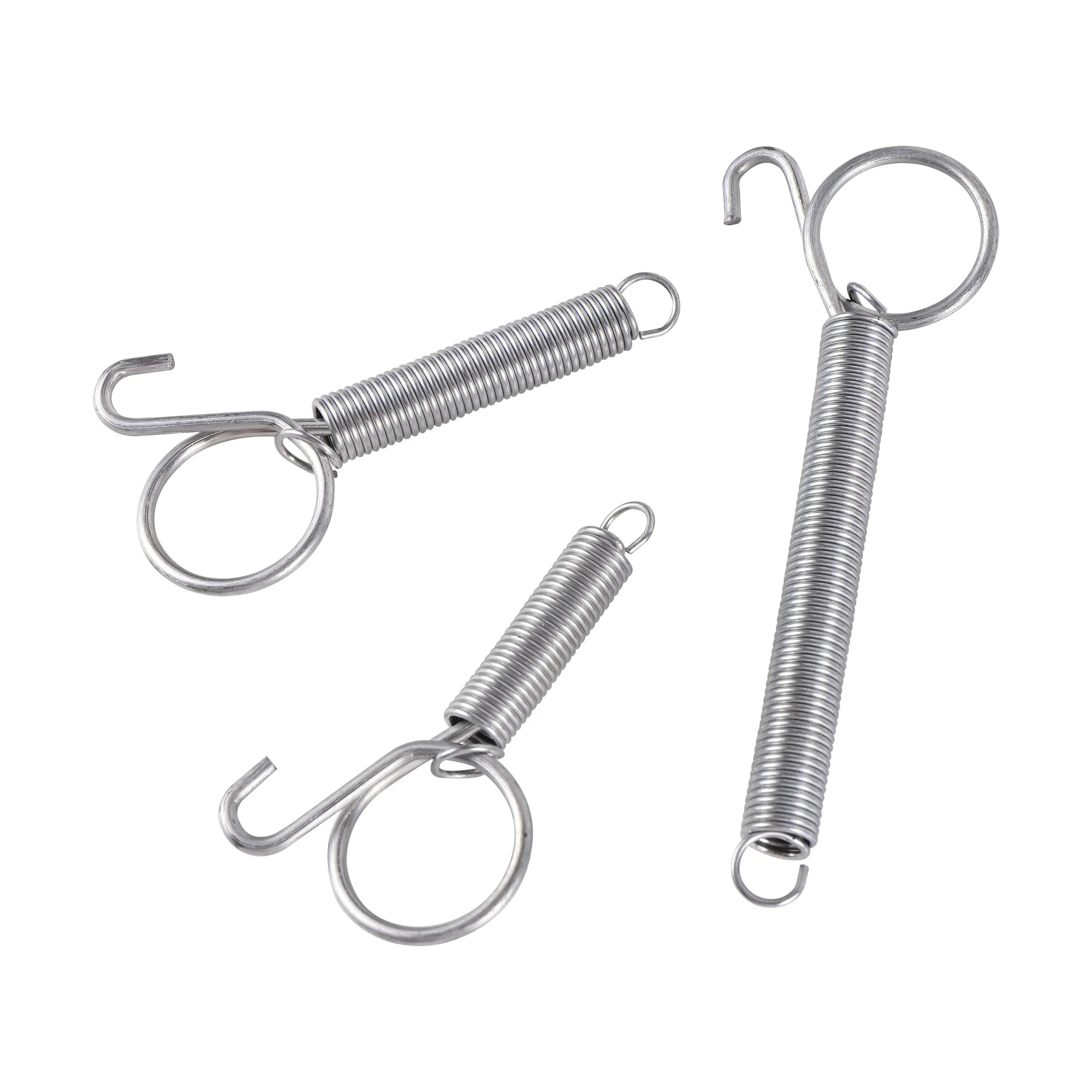 케이지 도어 스프링 훅 메탈 버클 훅 텐션 스프링, 가금류, 닭, 햄스터 케이지에 적합 5/7/8.2/11.3cm