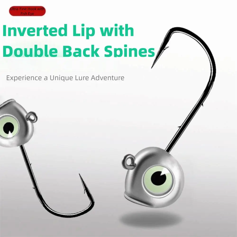 10Pcs 3D Eye Jig He…