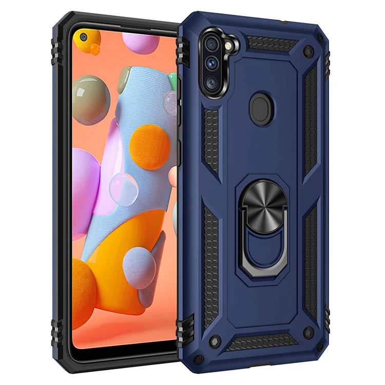 Shockproof Case Cover for Samsung Galaxy A11 Case Samsung A11 Armor Military Protective Car Holder Magnetic Phone Case A 11