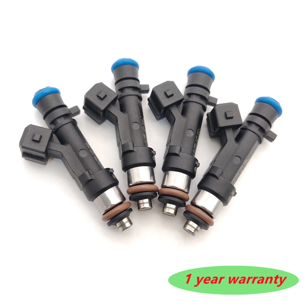 4PCS 0280158034 High quality Fuel Injector For Dacia 2004 Lodgy Dokker Renault Logan 1.4-1.6L 8200227124 75114034 6001548024