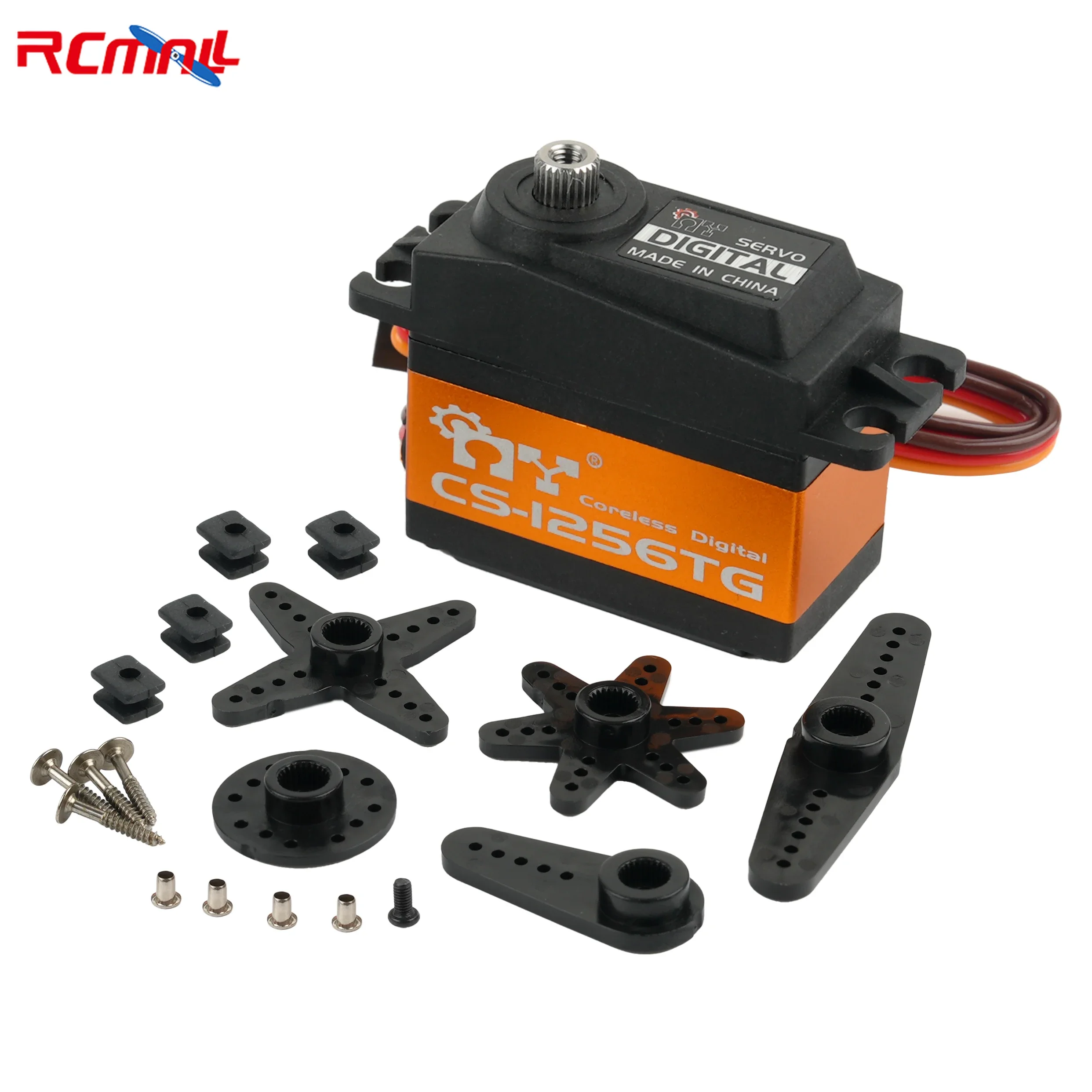 4PCS 6.0V 20KG Digital Servo High-Torque Full Metal Gear Coreless Motor RC Servo for 1/8 1/10 Car Hsp HPI Drone Crawler
