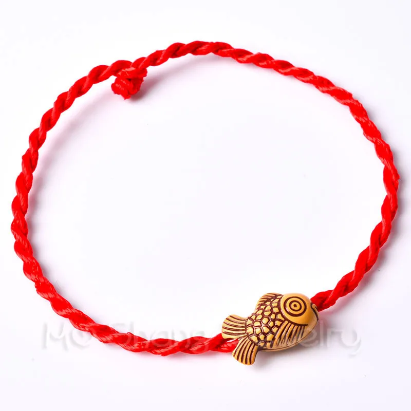 Bracelets porte-bonheur faits à la main pour hommes et femmes, ULrouge en bois de pêche, cadeau de couple, amoureux, mode, 12 styles, JOHandmade