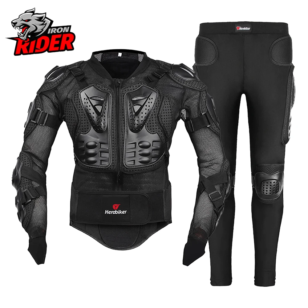 

New Motorcycle Armor Motorcycle Jacket Anti Fall Breathable Off-road Motorcycle Armor Armor Pants Riding Protective Equipment
