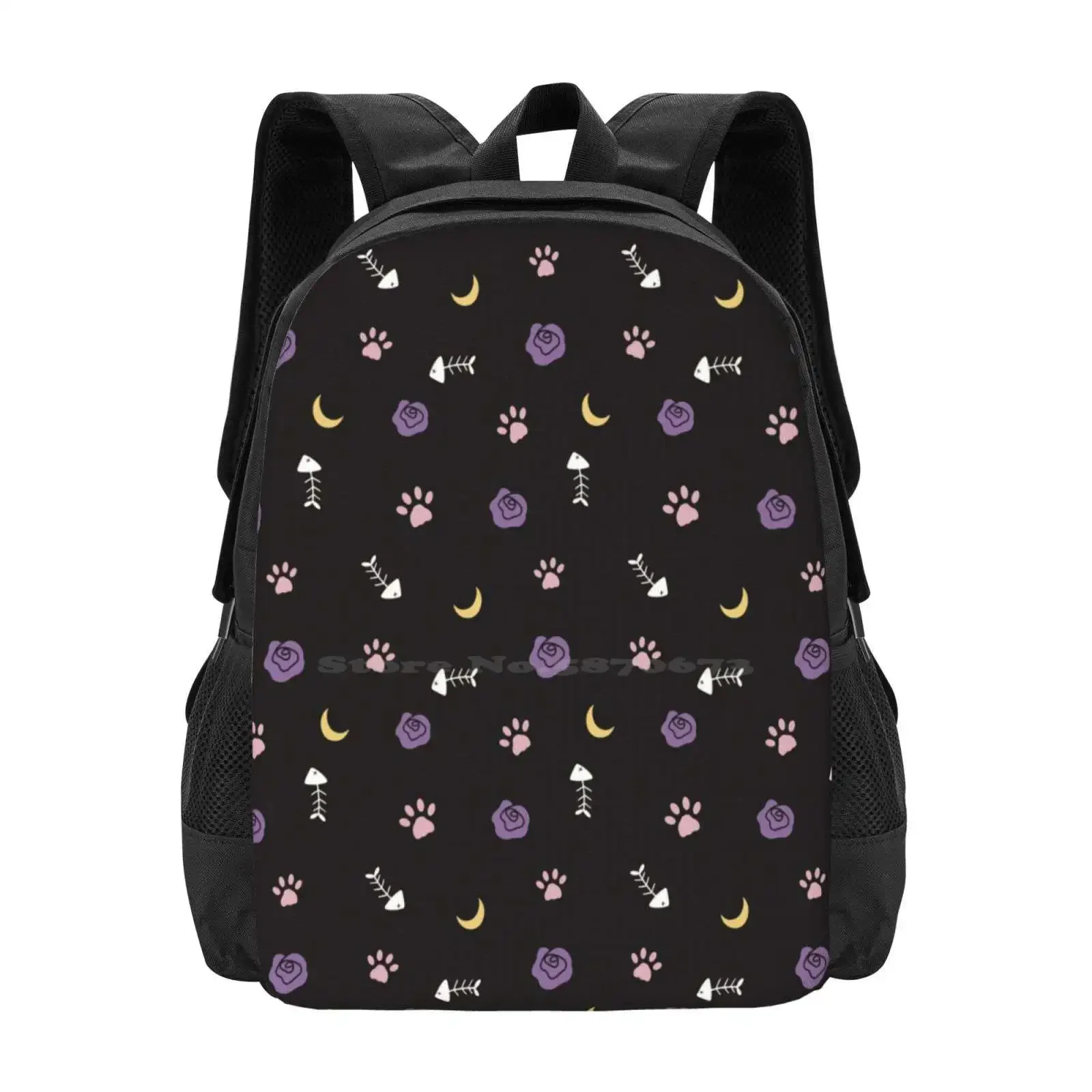

Cat Things Hot Sale Schoolbag Backpack Fashion Bags Cat Things Cute Pretty Unique Simple Pattern