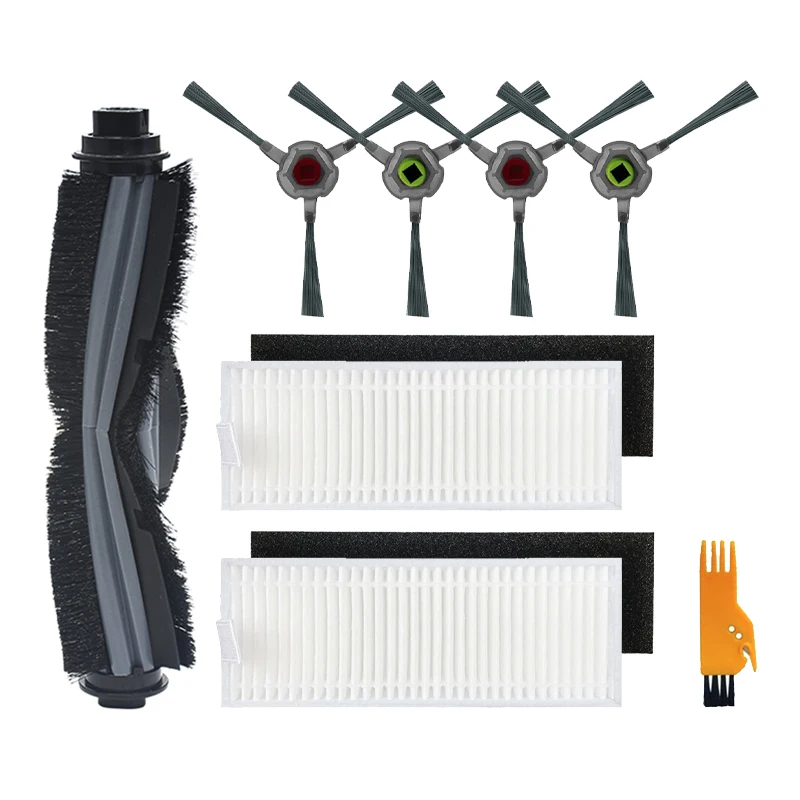 Chổi Quét Chính Lọc Bên Bàn Chải Cho Ecovacs DEEBOT OZMO U2 U2Pro Robot Hút Bụi Phụ Kiện