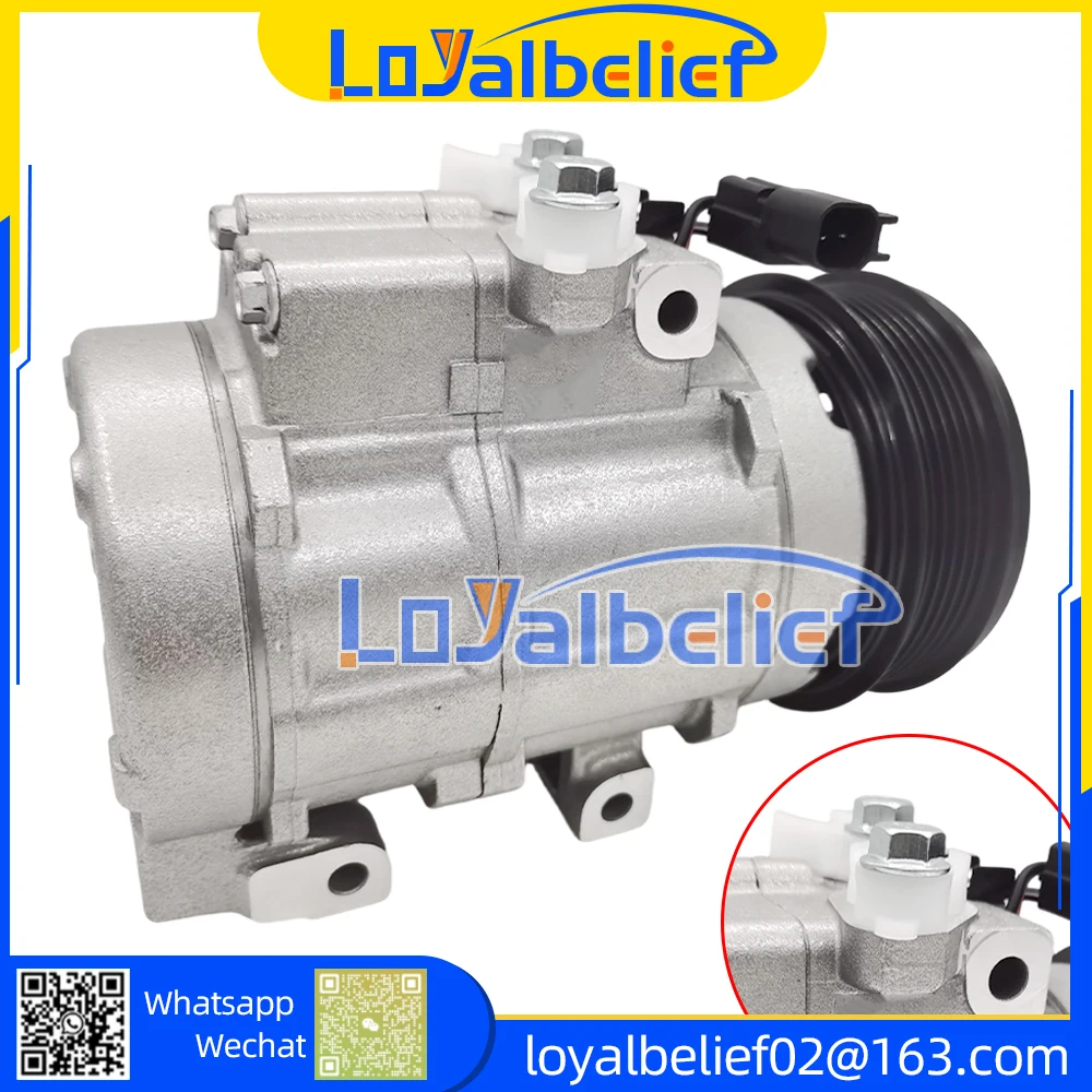 

AC Compressor for Ford Explorer Lincoln Mercury 5.4L 07 2008 -2013 CO10906C 8L2419D629EA, 8L2Z19703C, 9L2419D629EA, 9L2Z19V703E