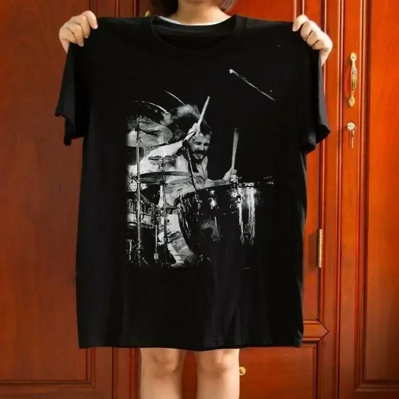 John Bonham Legend Drummer Poster T Shirt