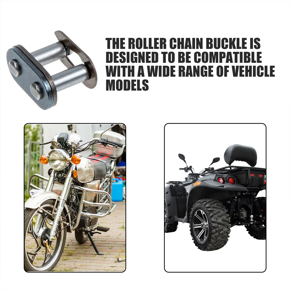 

16 Pcs Motorcycle Accessories Roller Chain Buckle Metal Bike Link Aluminum Alloy Quick