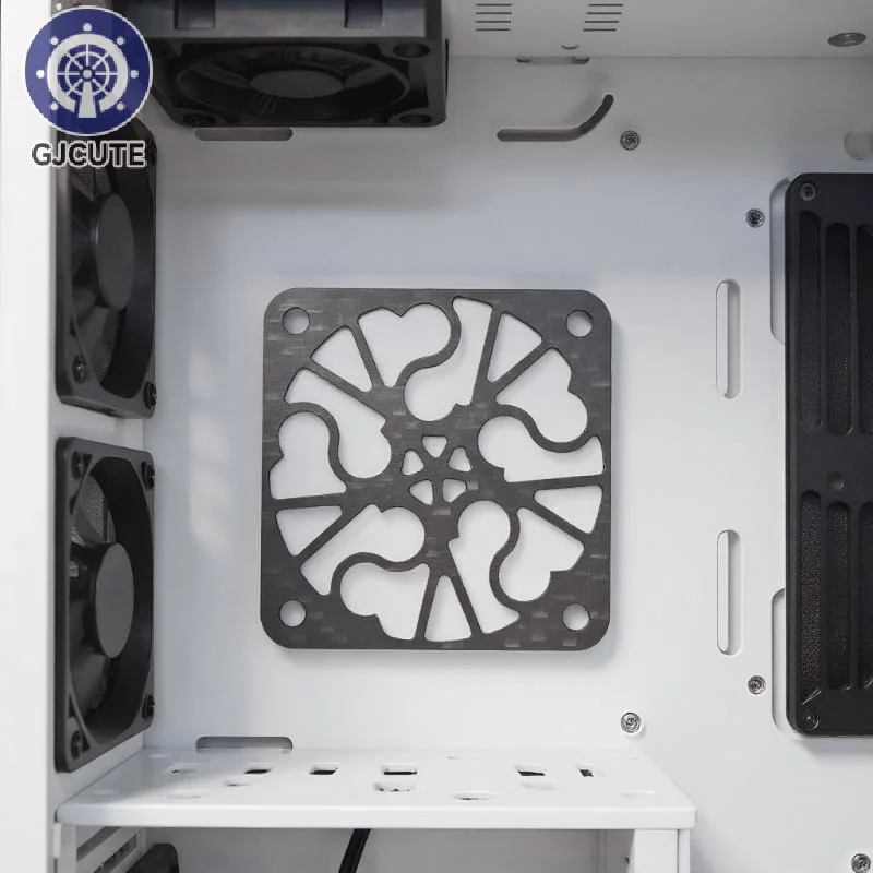 

Cooling Fan Cover 30mm 35mm 40mm 45mm 50mm Carbon Fibre Protective Board For ARRMA TRAXXAS AXIAL Hobbywing EZRUN RC Car