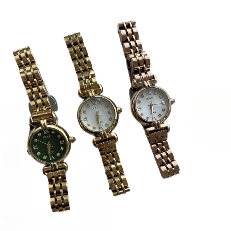 

Korean light luxury high-end exquisite retro court feeling Fritillary small dial versatile quartz watch