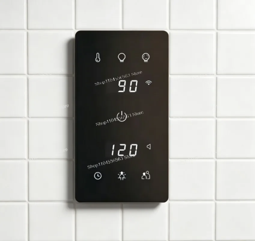 Smart Sauna Control Panel System – Universal Infrared Controller for All Sauna Brands, WiFi Remote & Touch Screen