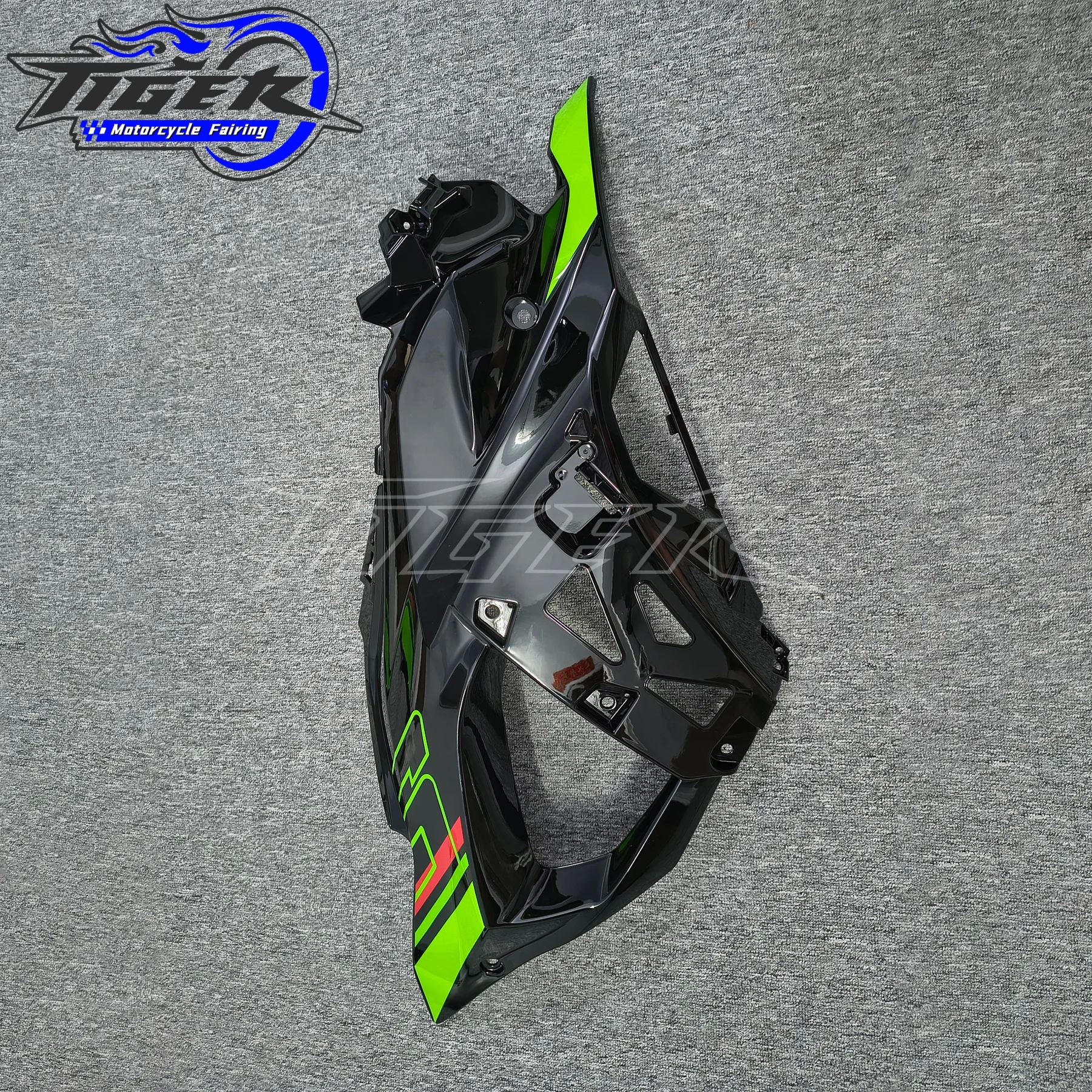 For KAWASAKI ZX6R 636 19 20 21 22 23 Fender Fuel Tank Side Panel Frame Cover Fairing Carbon Painted look Motorcycle Accessories
