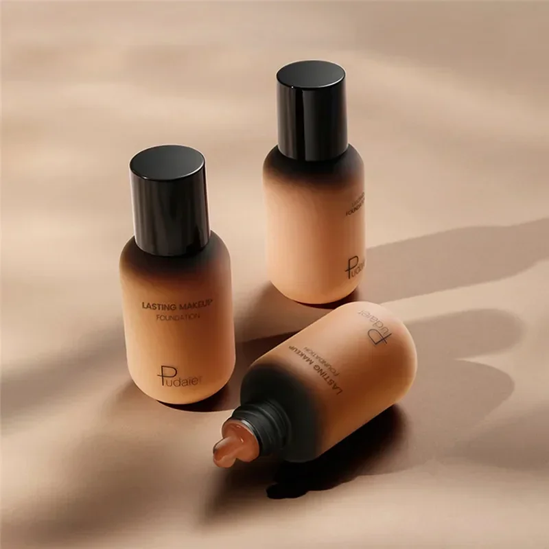 40ml Liquid Foundation Cream Face Full Coverage Concealer Eyes Dark Circles Oil-control Invisible Pore Base Makeup Cosmetics