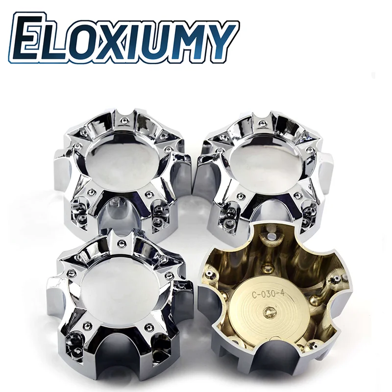 Eloxiumy 1pc or 4pcs Wheel Center Cap For on to vehicles with a 5x114.3 or 5x127 bolt pattern ONLY Car Wheel Center Hub OD 112mm
