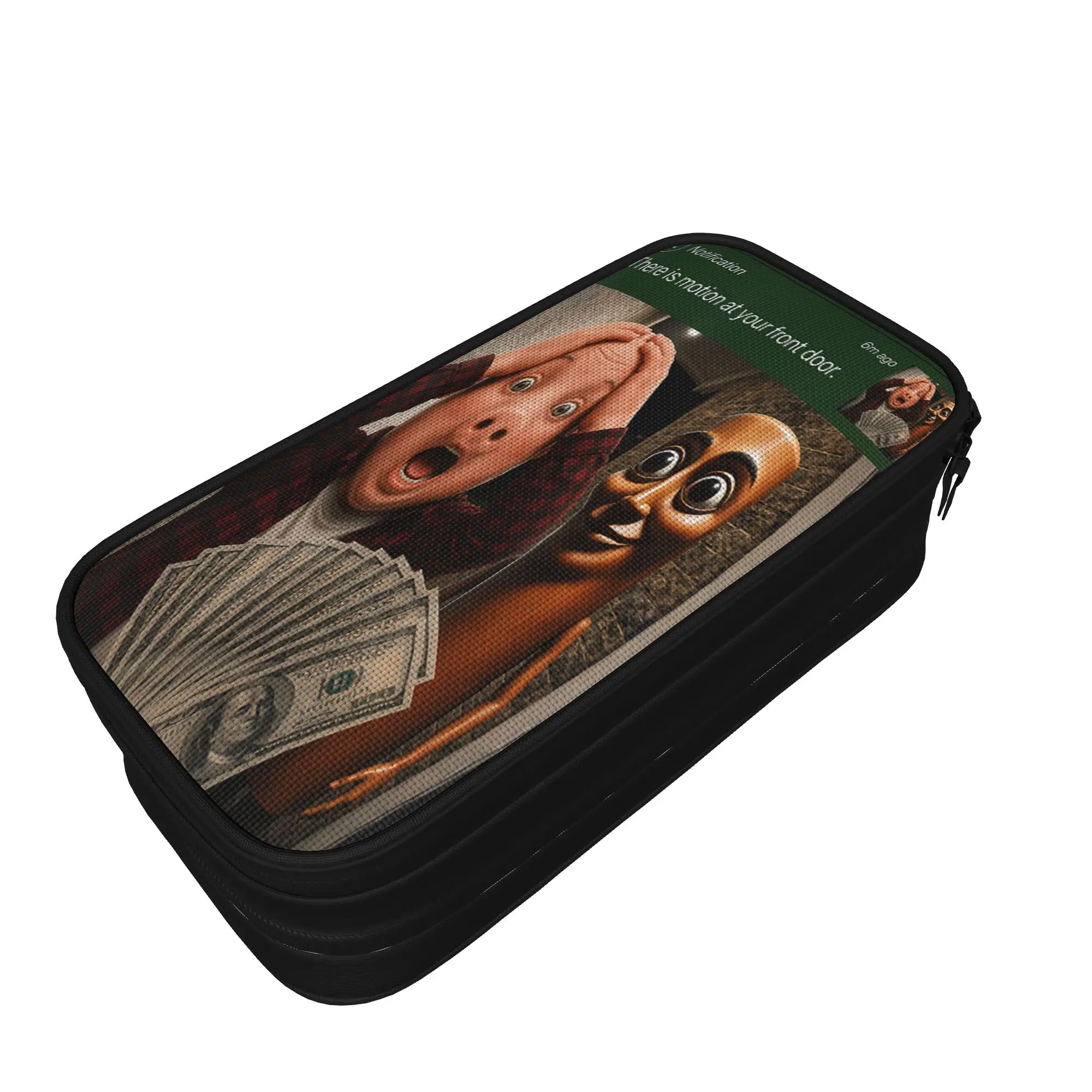 Lovely Pencil Case Tung Tung Sahur John Pork Motion at Your Front Door Pen Box  School Pencil Cases Girls Boys School Supplies