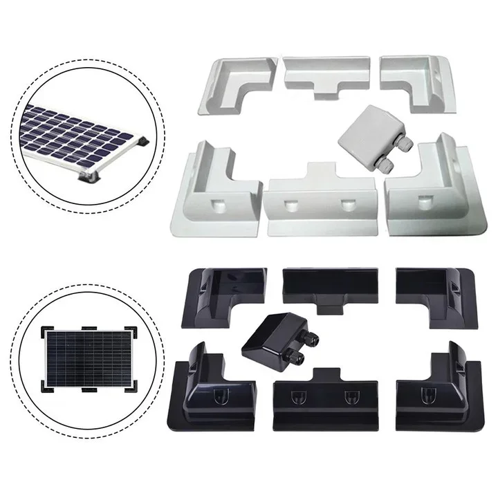 

Solar Mounting System For Boats Corner Bracket Compatible With RVs No Drilling Installation Waterproof Cable Entry Gland