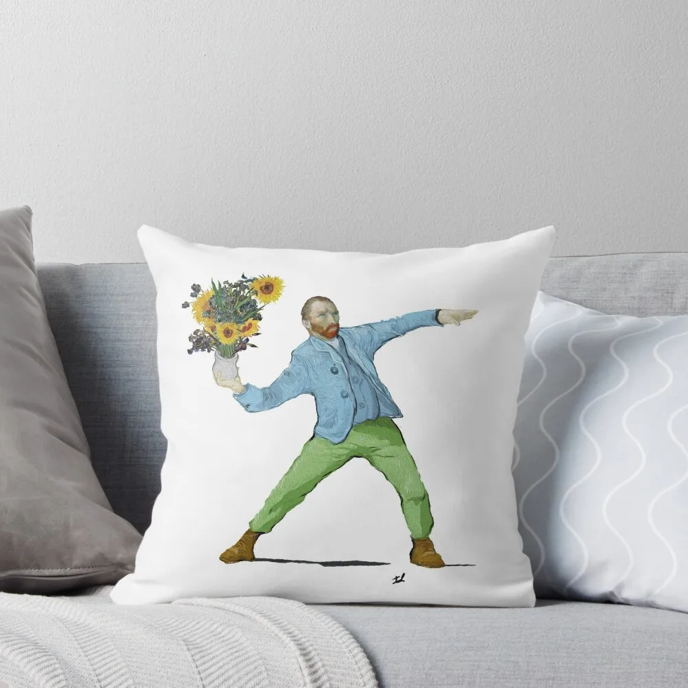 

Van Goghsky Throw Pillow Sofas Covers Christmas Covers luxury home accessories Bed pillowcases pillow