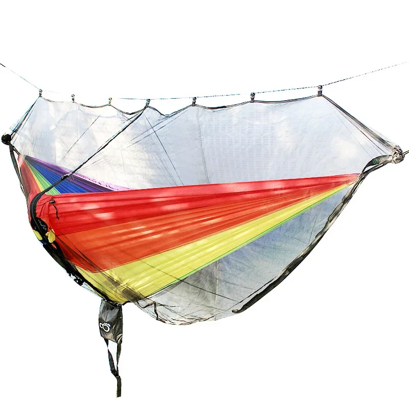 

Hammock Outdoor Portable Quick Open Anti-Mosquito Swing Camping Single Double Adult Thickened Hanging Chair Anti-Rollover