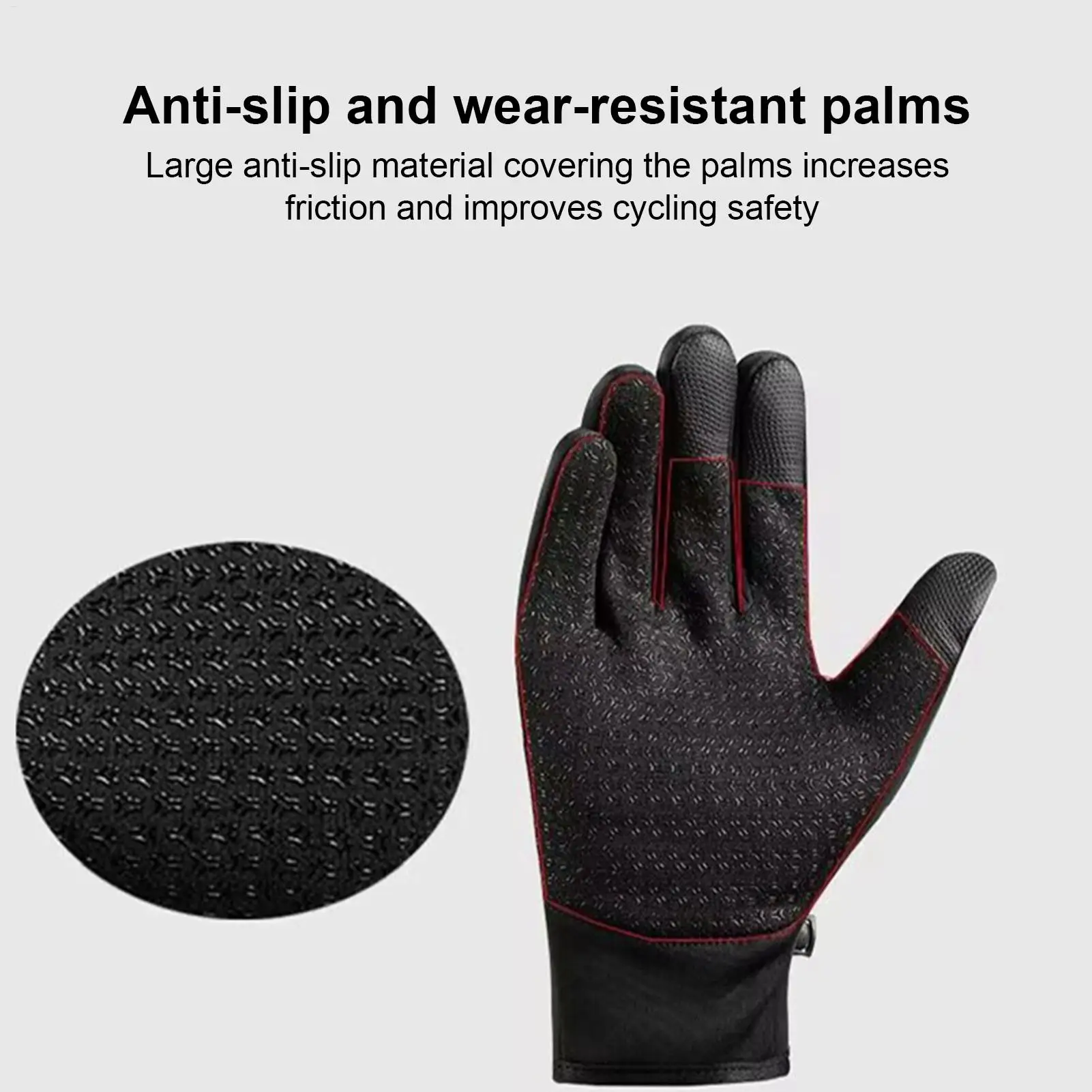 

Winter Gloves Windproof Thermal Touch Screen Mittens Thermal Gloves For Running Dog Walking Hiking Mountaineering Cycling Sports