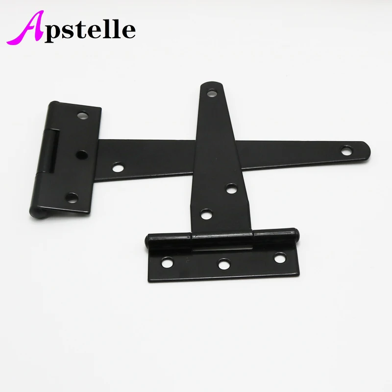 Apstelle 1 шт. 4/5/6/8 дюймов, железная петля, петля для шкафа, садовый сарай, деревянные дверные ворота для коридора, дверная мебель