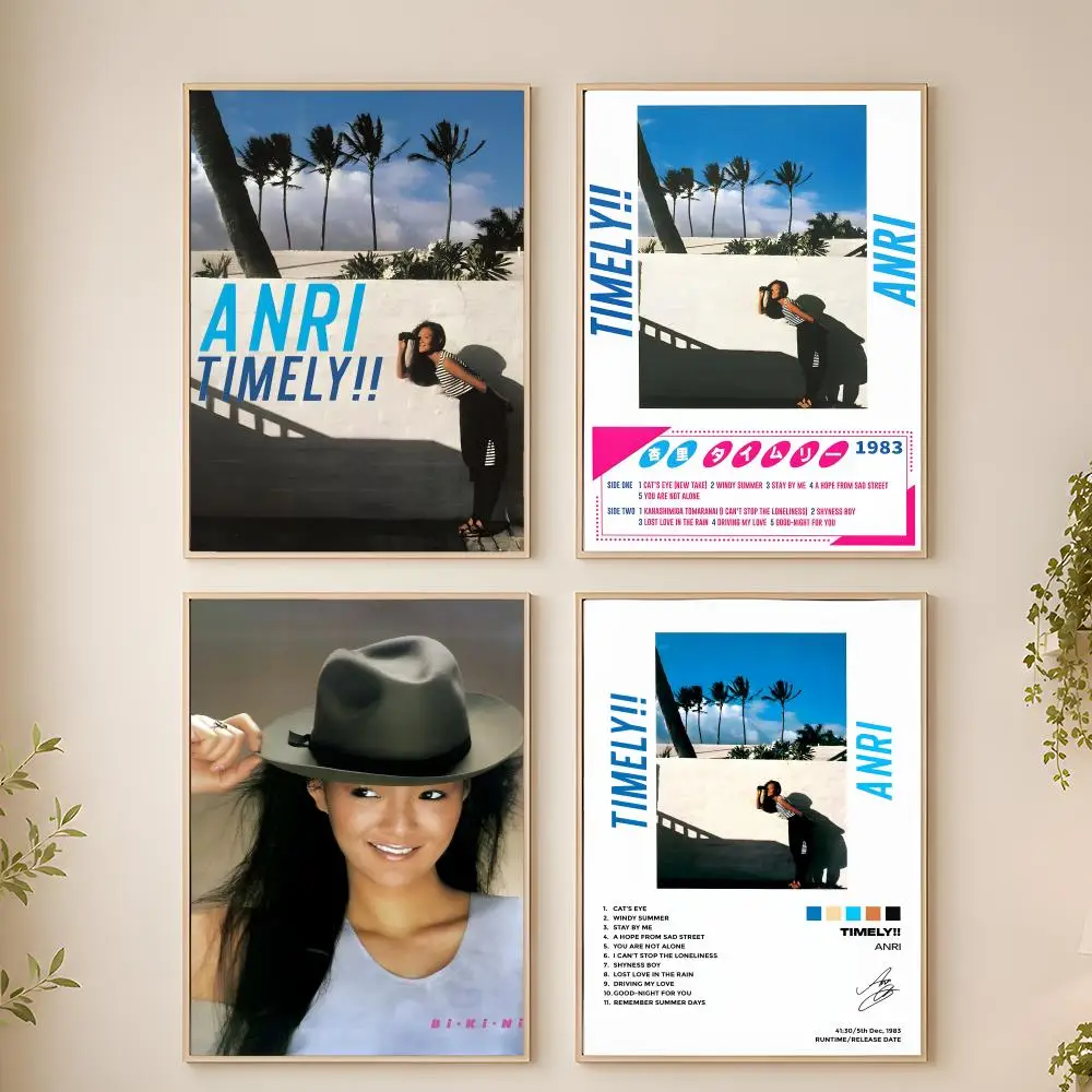 A-Anri T-Timely Poster Waterproof HD Modern Peel And Stick Wall Decor For Bedroom Living Room Dorm Office Kitchen