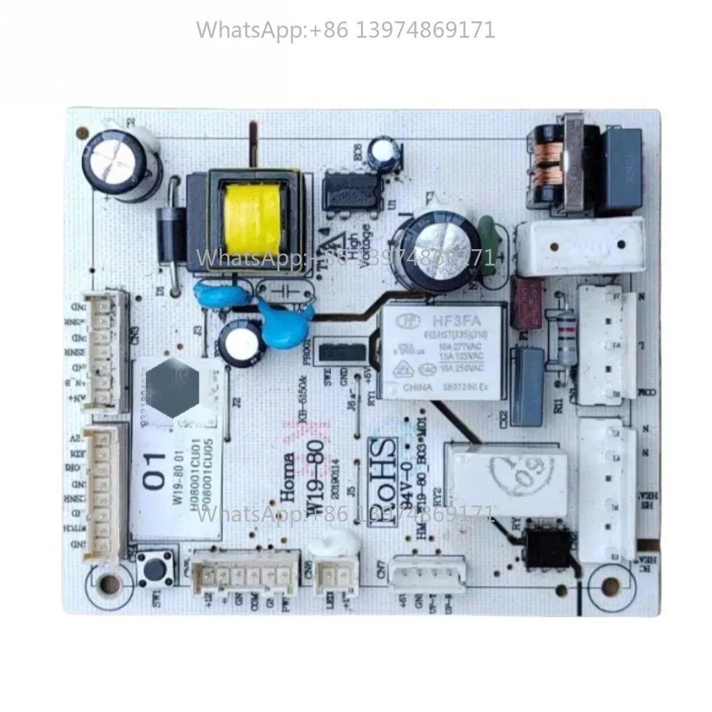 New W19-80 01 Control Board For  Refrigerator Circuit PCB Fridge Motherboard Freezer Spare Parts