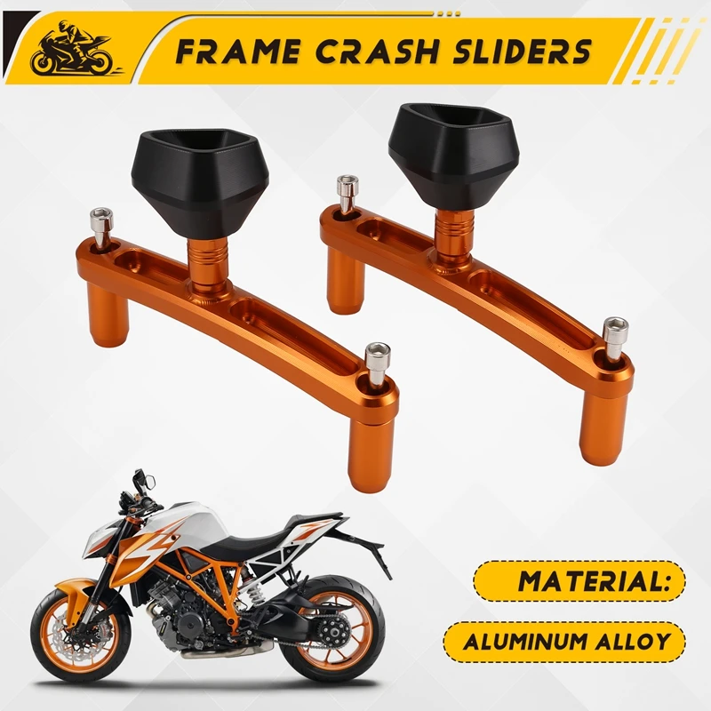 

M0t-rMotorcycle Accessories for 1390 SUPERDUKE R 2024 1290 SUPER DUKE R 2020-2023 Frame Crash Sliders Protection Pads