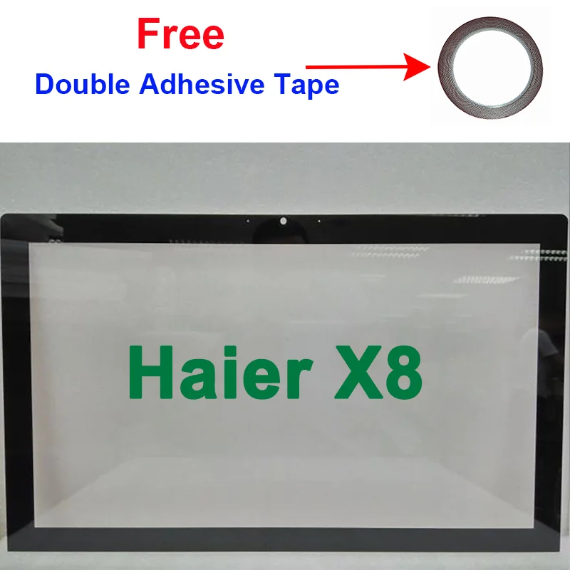 

New 23.6 inch Haier LCD glass Haier X8 all-in-one outside screen glass For Haier Limit Matrix X8