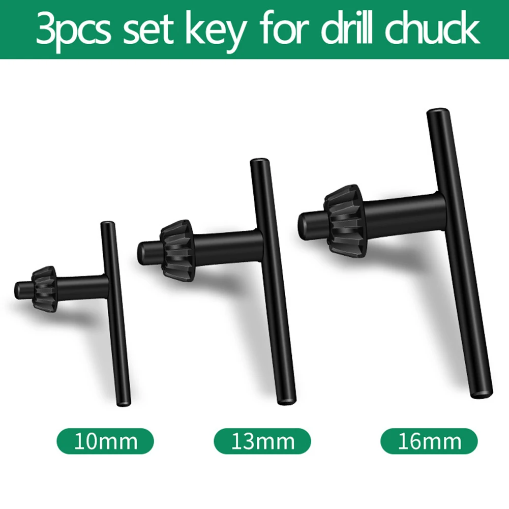 

For Electric Drill Clamping Drill Chuck Keys Drill Chuck Wrench Tool Metal Construction For Electric Drill Clamping Tool