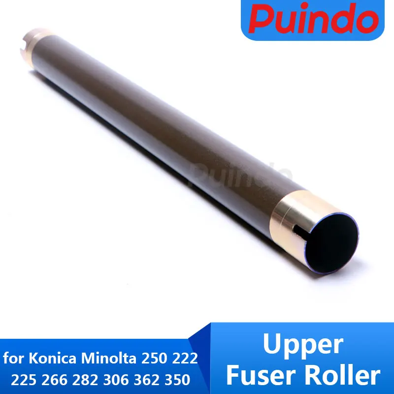 

2X Upper Fuser Roller for Konica Minolta 250 222 225 266 282 306 362 350 223 283 7728 7828 363 423 250 350 251 351 2510 3510