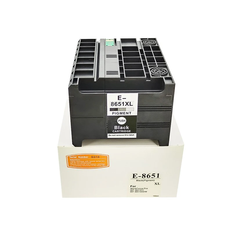 Compatible Ink Cartridge For Epson T8651 WorkForce Pro WF-M5190 WF-5191 WF-5193 5690 WF-5693 Printer