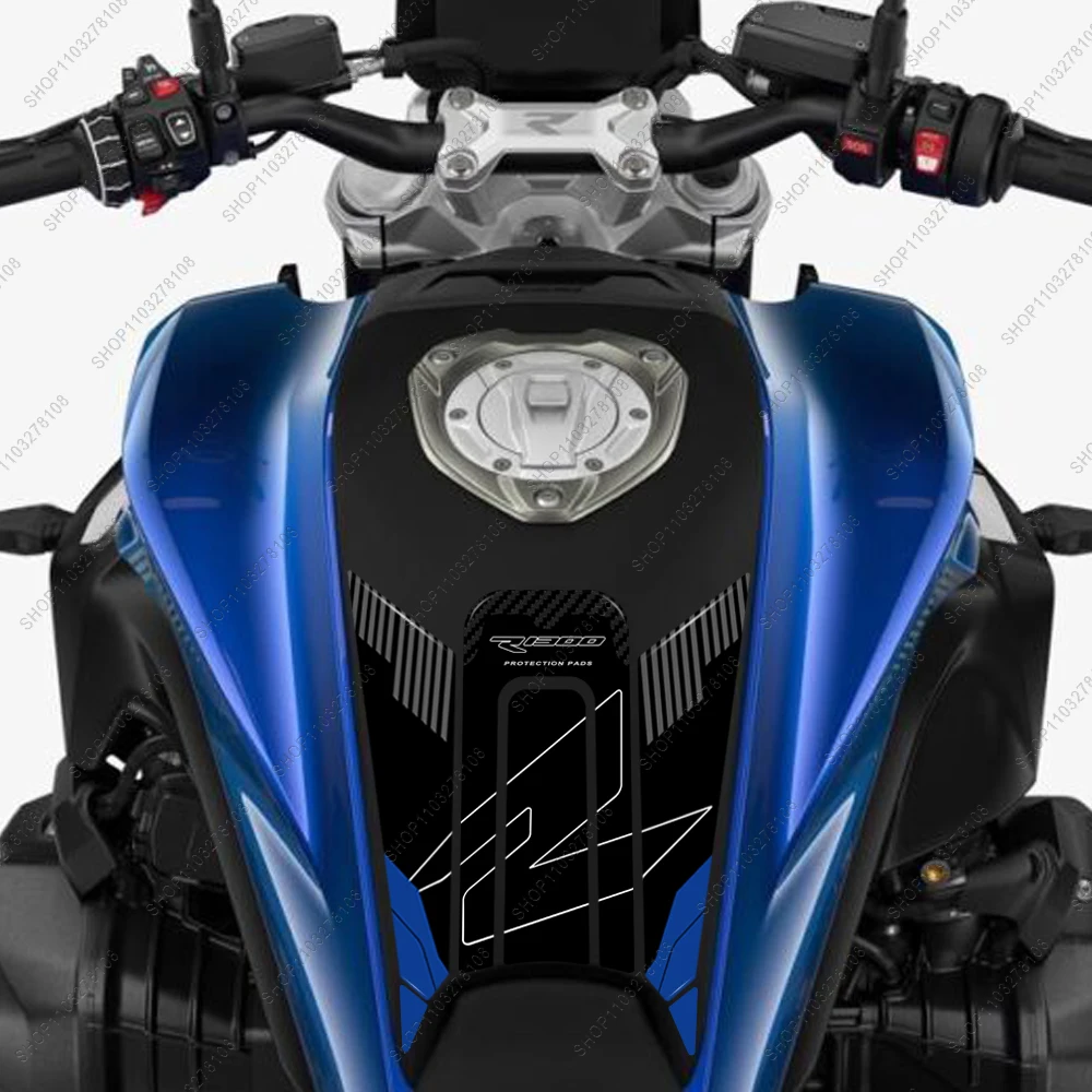 ثلاثية الأبعاد الراتنج ملصق عدة ل R 1300 R R1300R 2025 دراجة نارية الملحقات خزان الوقود وسادة مقاوم للماء مجموعة واقية ملصق #5